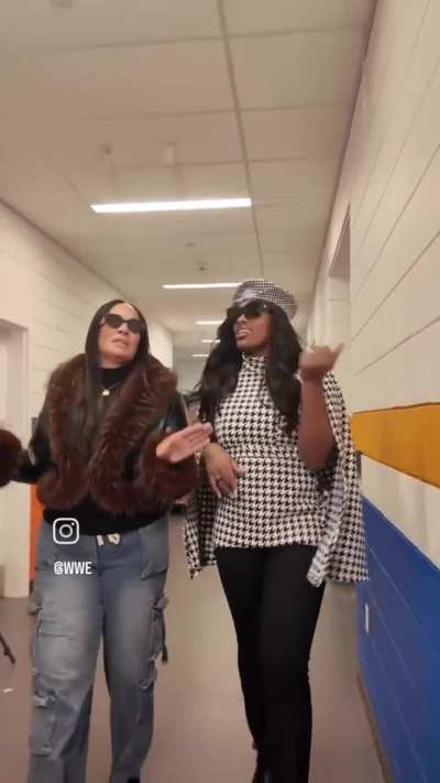 Nia Jax and Lash Legend