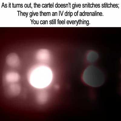 I can't believe our rivals cut off MY face!