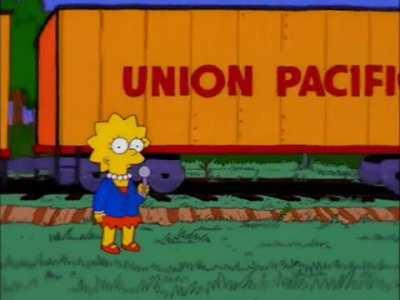 The old Union Pacific doesn't come by here much anymore...