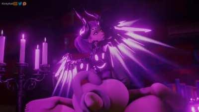 Devil Mercy TailJob (KinkyKatt3D)