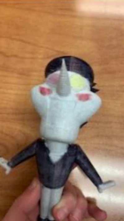 I 3D printed Spamton