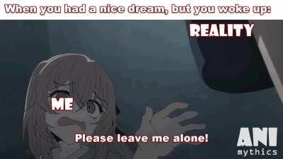 When reality strikes: