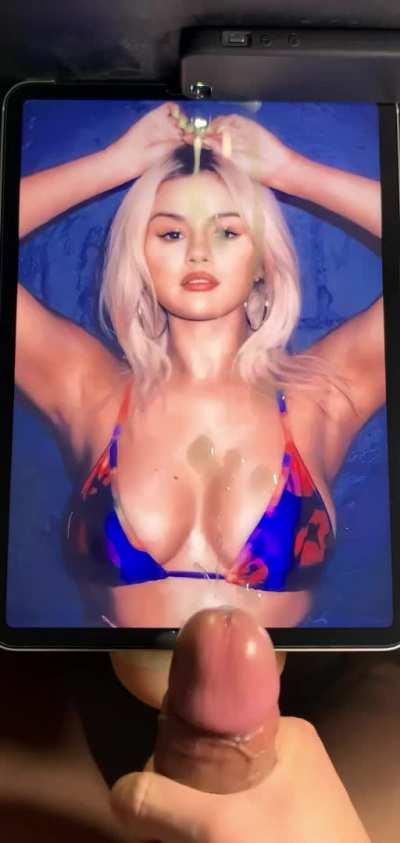 Selena Gomez Fuck Tribute Huge Facial