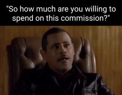 The man knew what he wanted.