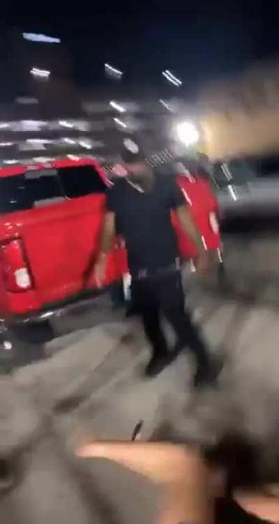 Girl slaps man and gets slapped harder in retaliation