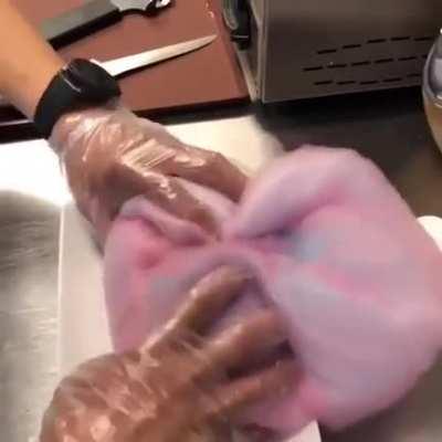 TIH cotton candy burrito