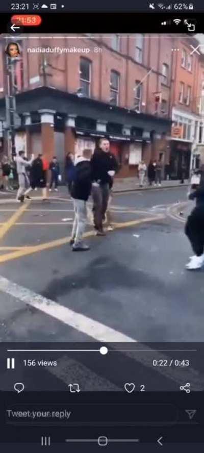 More scrotes and their scumbaggery in Dublin today.