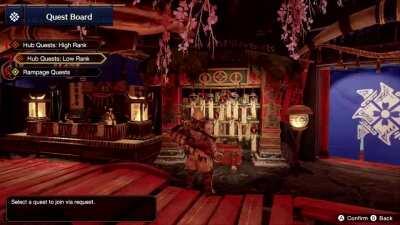 Quest Join request system in Rise with the use of the Cohoot.