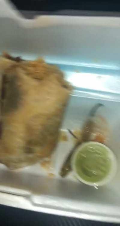 W eats? Birria tacos chicken burrito + dg Jamaican cream soda