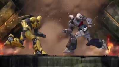 Bumblebee vs Megatron 