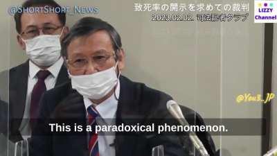 Japanese Professor Sues the Government for Hiding Inconvenient Truths About the Jab - Prof. Fukushima: 