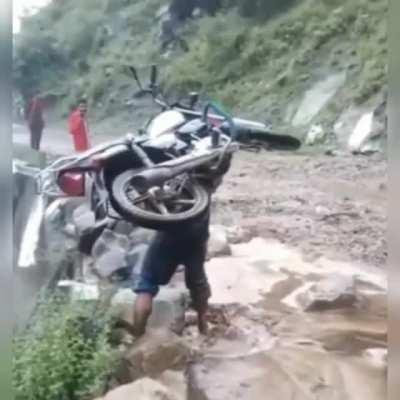 I don't understand why he is doing that !!