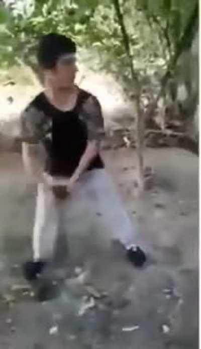 Welp Darwin rules at work in this one