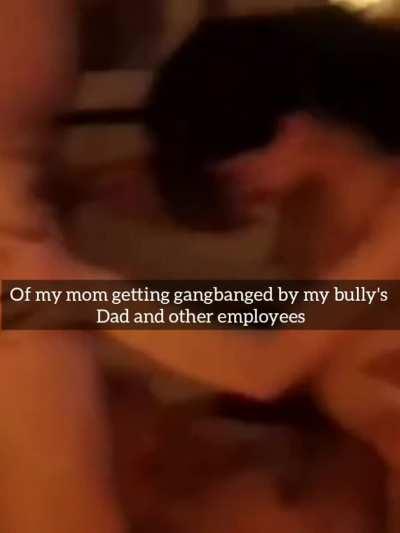 mom got a job at my bully's dads company