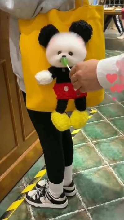 I thought it was a Mickey Mouse 🤗😍