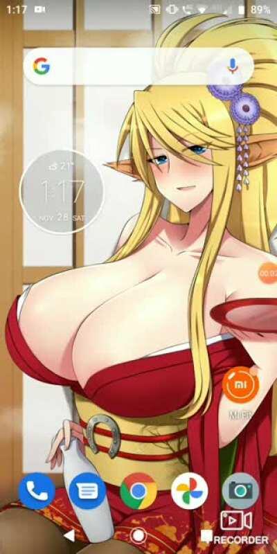 New years Cerea by lindaroze from my phone with wiggle physics!! Happy new year!!