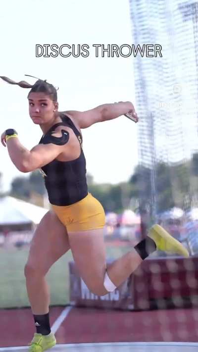 Ines Lopez - Spanish discus thrower 