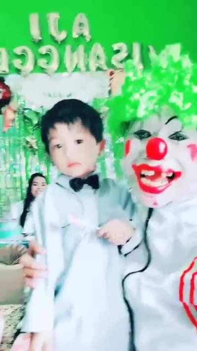 Here’s another one. (Clown alert)