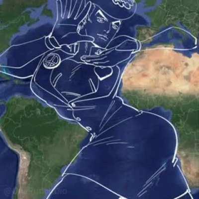 is the whole world a jojo reference??