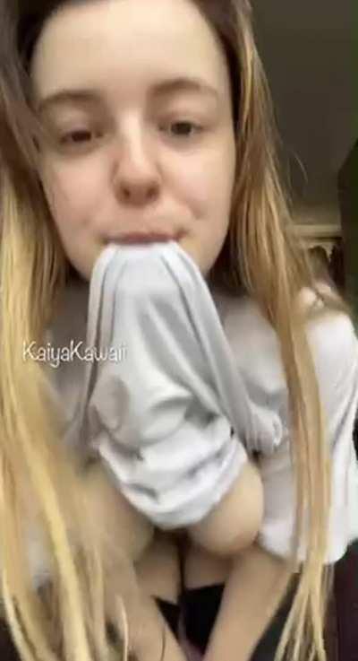 I think they’d look good bouncing while you fuck me ;)