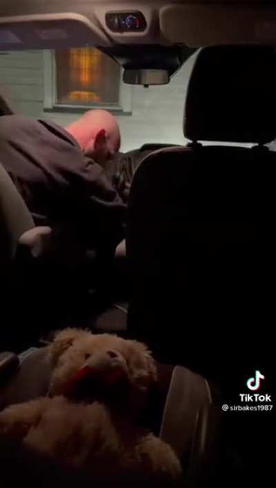 Homeboy gonna look over his shoulders every time he enters a car