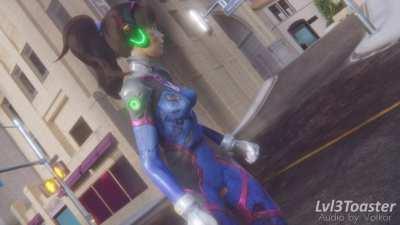 D.Va's selfie gets interrupted (Lvl3Toaster)