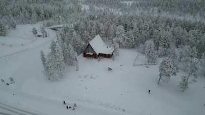 Finland. Just got back. It was pretty wow.. and minus 18. brrrrr.