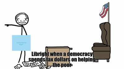 (sound on, loud warning) the only redistributable item libright allows is freedom eagles