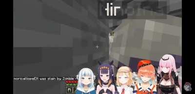 Chaotic moment in the tunnel!