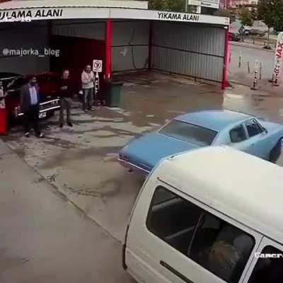 Mael chegando no rôle