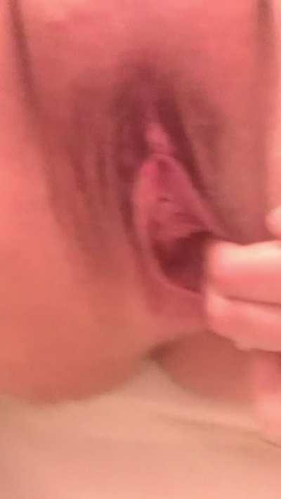 Morning stretch and pee