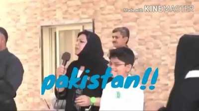 Do we say Pakistan murdabad we don't but the kid here does and gets appreciated for it seems sad