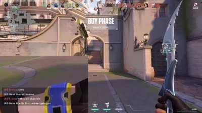 Trading gun skins with the enemy?