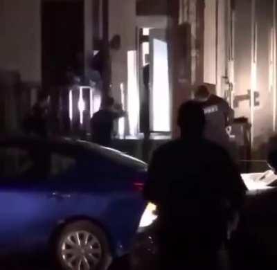 Taunting the authorities