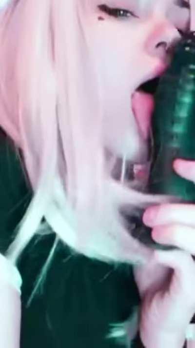 Bambi does as she's told