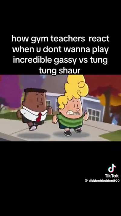 Incredible gassy vs tung tung sahur