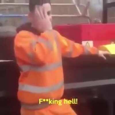 Just constructions guys being construction dudes