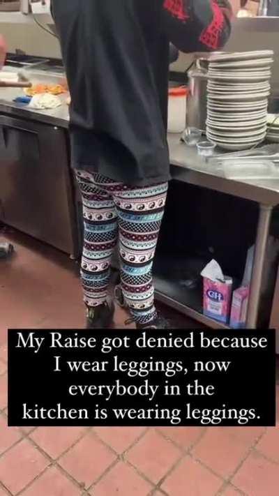 Solidarity with your co-workers!