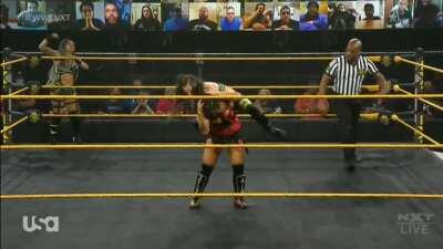 Tonight on NXT, Part 2: Kacy & Kayden take on Xia Li in a handicap match! Should be easy, right?