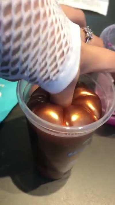 this slime i bought is looking good