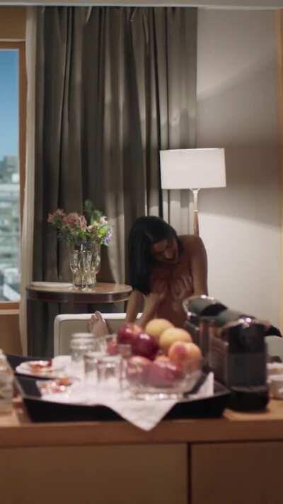 Breasts palmed/kneaded during sex, Diablo Guardián S1 (2018, imgur mirror in comment)