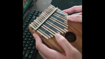 Monster Hunter World Main Theme: Stars At Our Backs - kalimba cover, dedicated to all my PC bois waiting for Iceborne