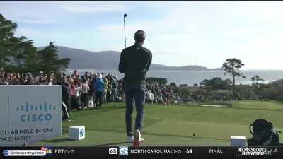 Gareth Bale at the AT&T Pebble Beach Pro-AM. ⛳️
