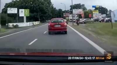 Too cool for traffic laws