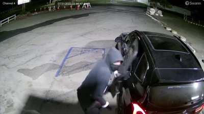 The owner of Norco Market & Liquor didn't hesitate to open fire on a male suspect who walked into the store armed with a rifle.