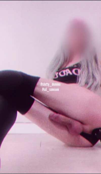 Anal Cumshot Femboy Hands Free Prostate Massage Sissy Trans trap Porn GIF by sluttydomino69