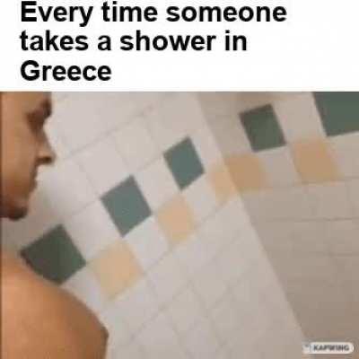 Greek shower