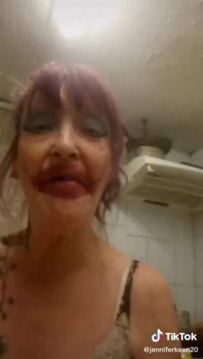 I've officially made it to crackhead tiktok.