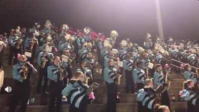 Pigstep but with a Marching band