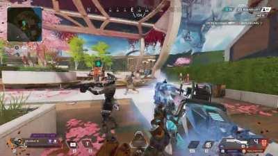 I mentally destroyed Octane, then physically destroyed Bloodhound